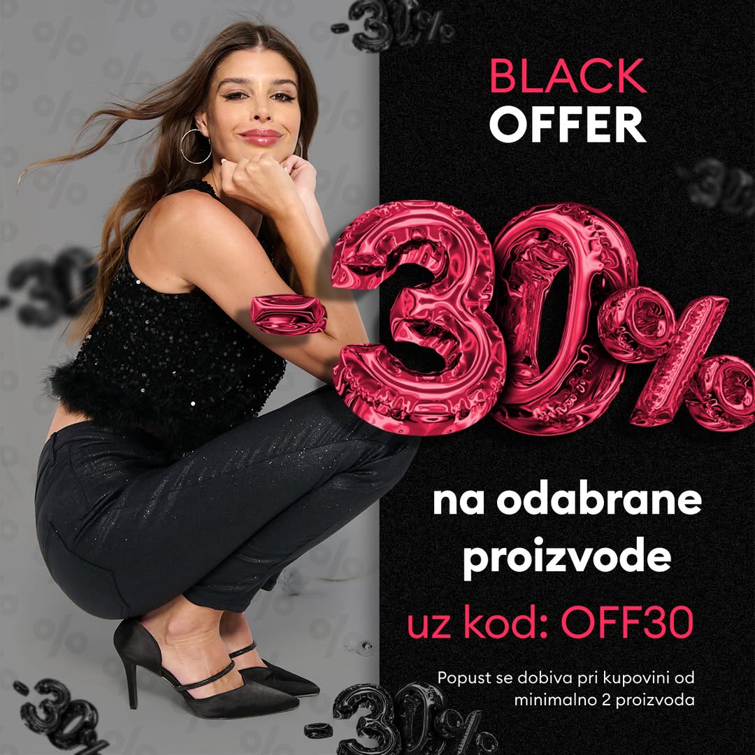 Sinsay BLACK OFFER - sniženje do 27.11.2024. 