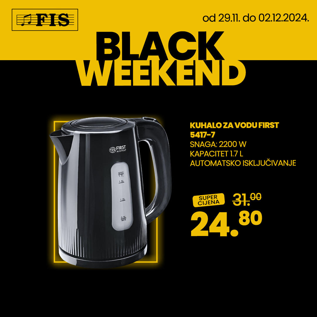 Fis BLACK WEEKEND 29.11-2.12.2024.