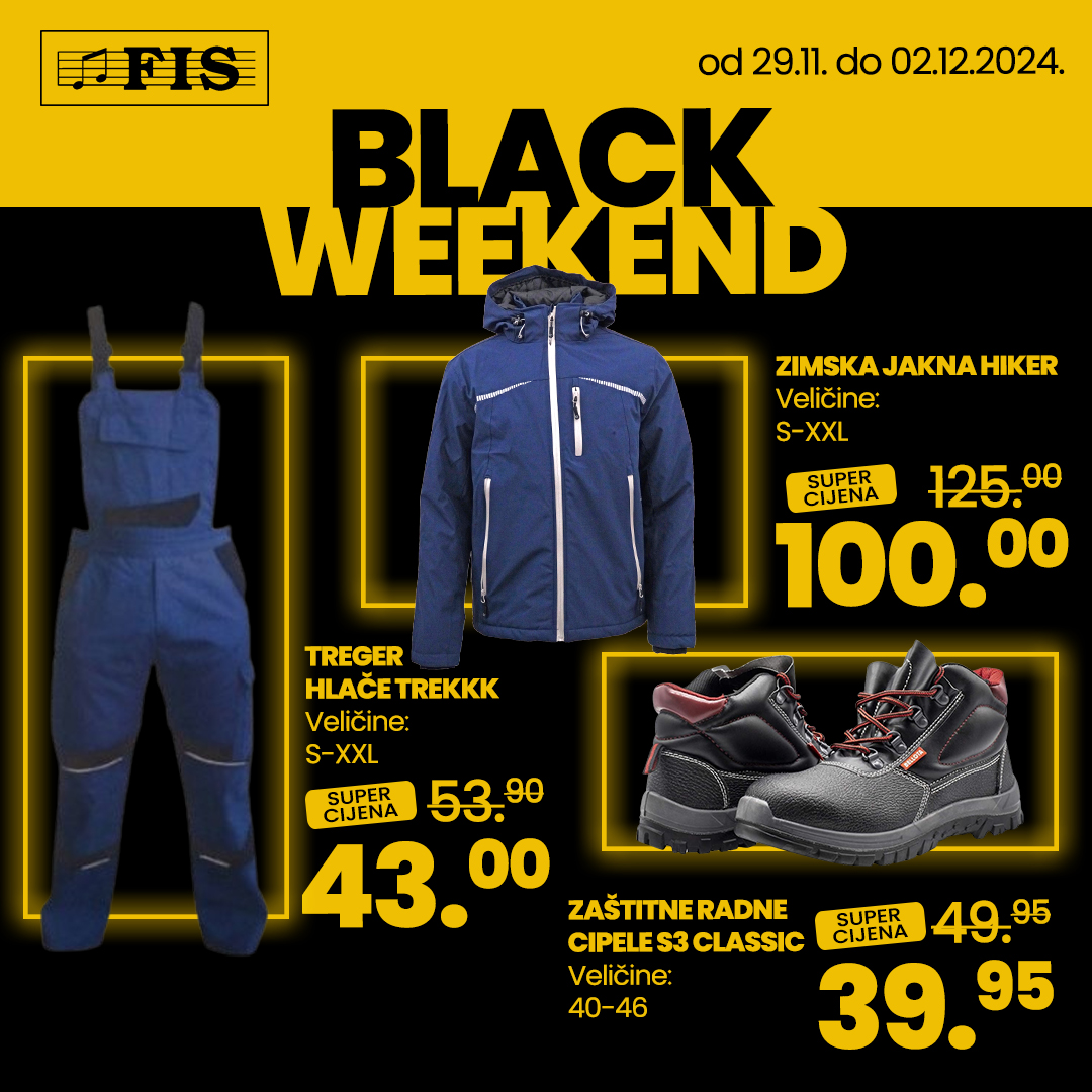 Fis BLACK WEEKEND 29.11-2.12.2024.