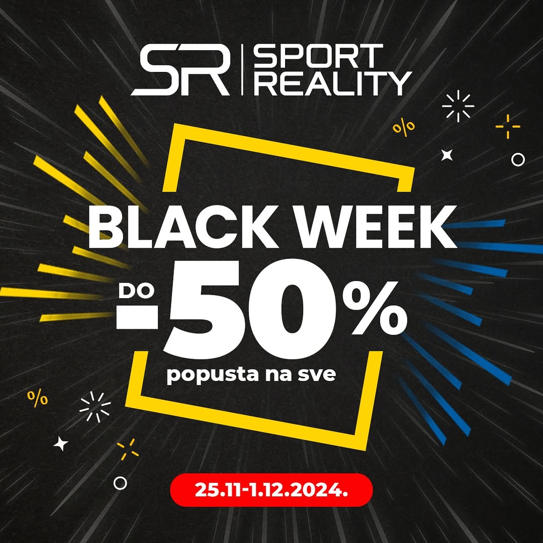 Sport Reality BLACK FRIDAY 25.11-1.12.2024. 