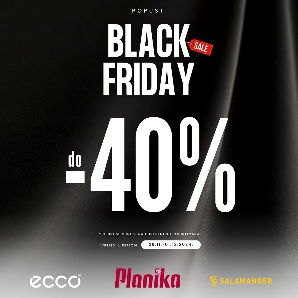 Planika BLACK FRIDAY 28.11-1.12.2024. 