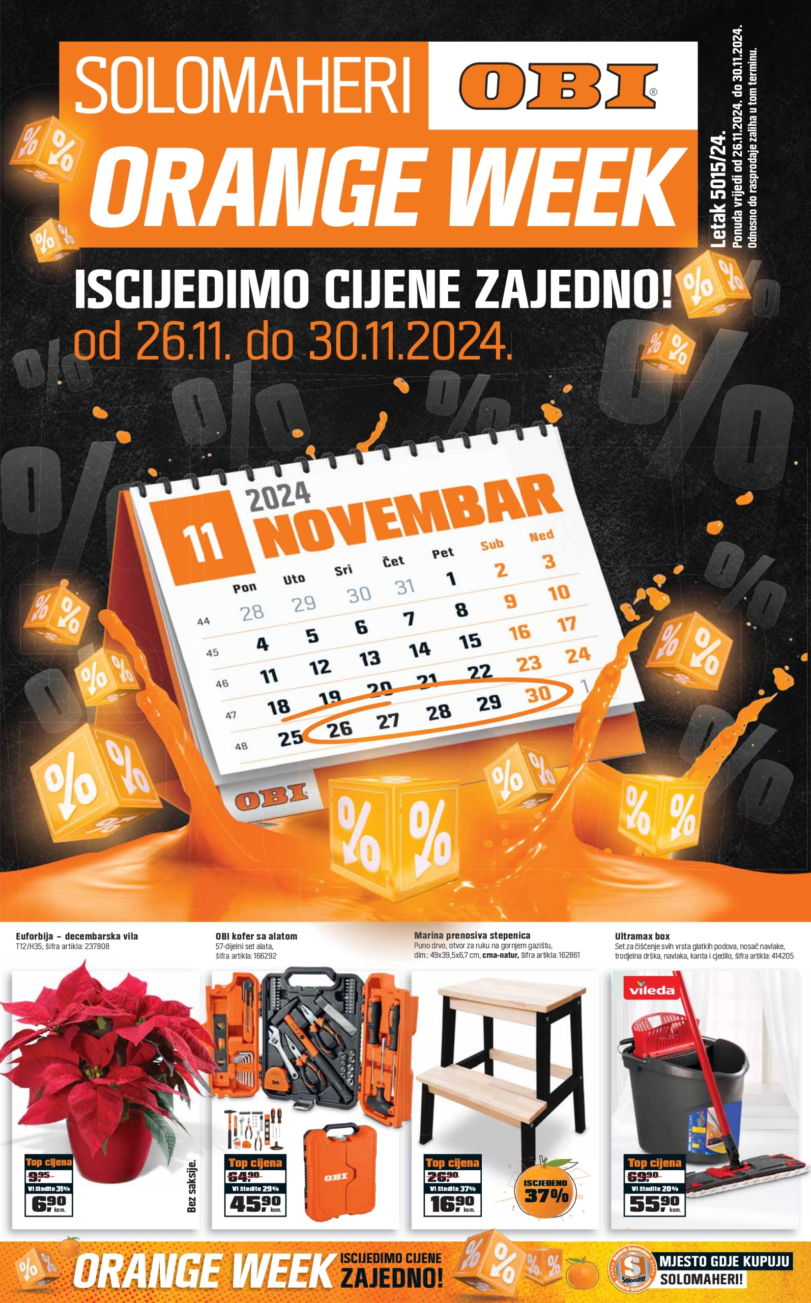 OBI Orange Week 26-30.11.2024. 