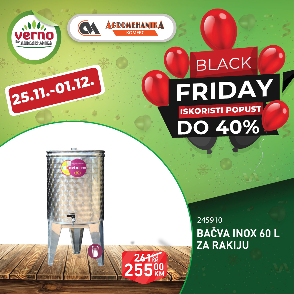 Verno by Agromehanika BLACK FRIDAY 25.11-1.12.2024. 