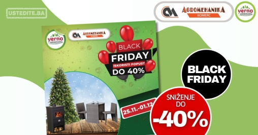 Verno by Agromehanika BLACK FRIDAY 25.11-1.12.2024.