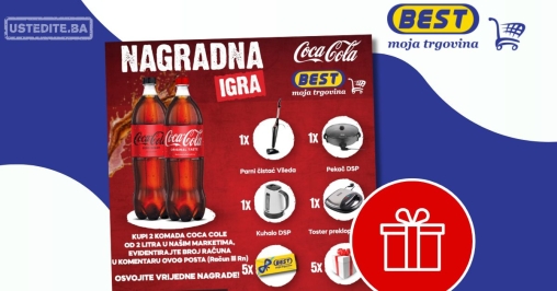 Coca-Cola & Best NAGRADNA IGRA 8.11-1.12.2024.  