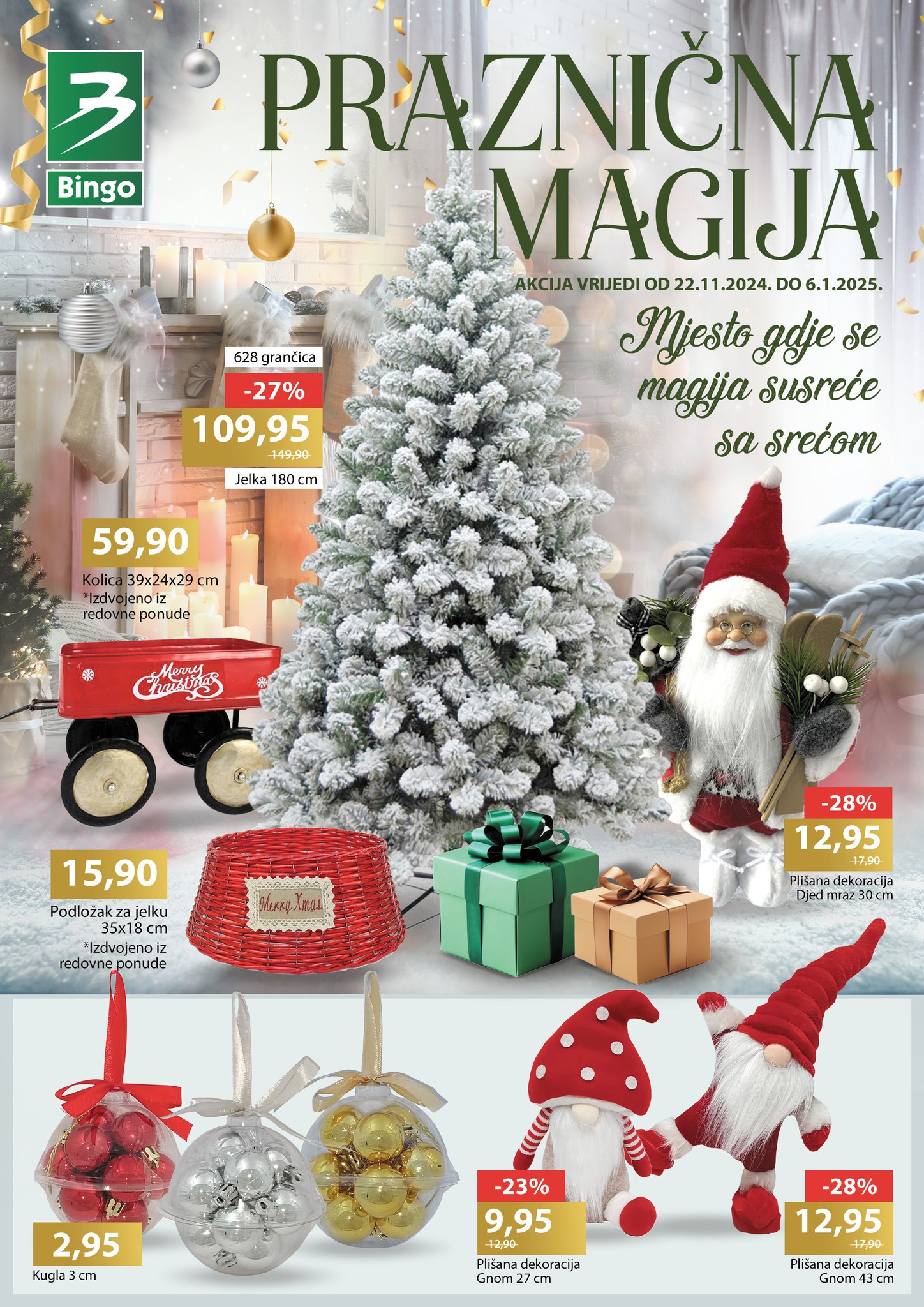 Bingo katalog PRAZNIČNA ČAROLIJA 22.11.2024.-6.1.2025