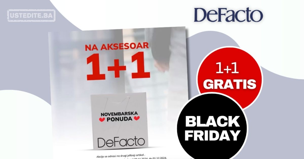 DeFacto BLACK FRIDAY 2024.