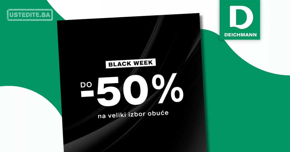 Deichmann BLACK FRIDAY 22.11-2.12.2024.