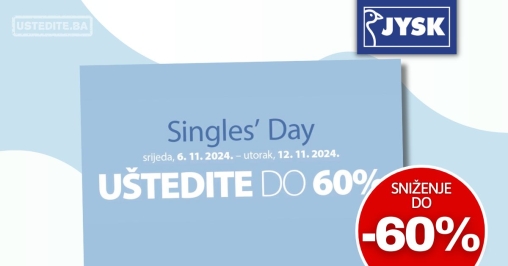 Jysk SNIŽENJE Single days