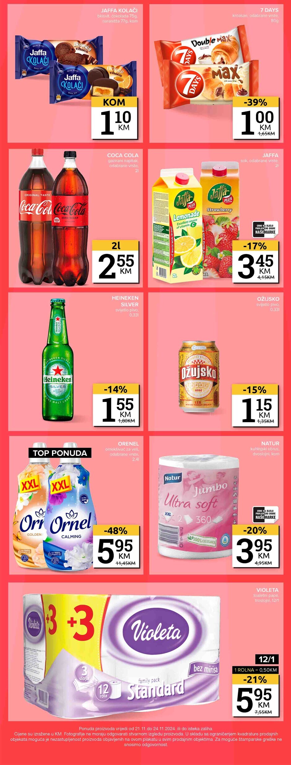 Konzum vikend akcija 21-24.11.2024. Konzum vikend akcija 21-24.11.2024.