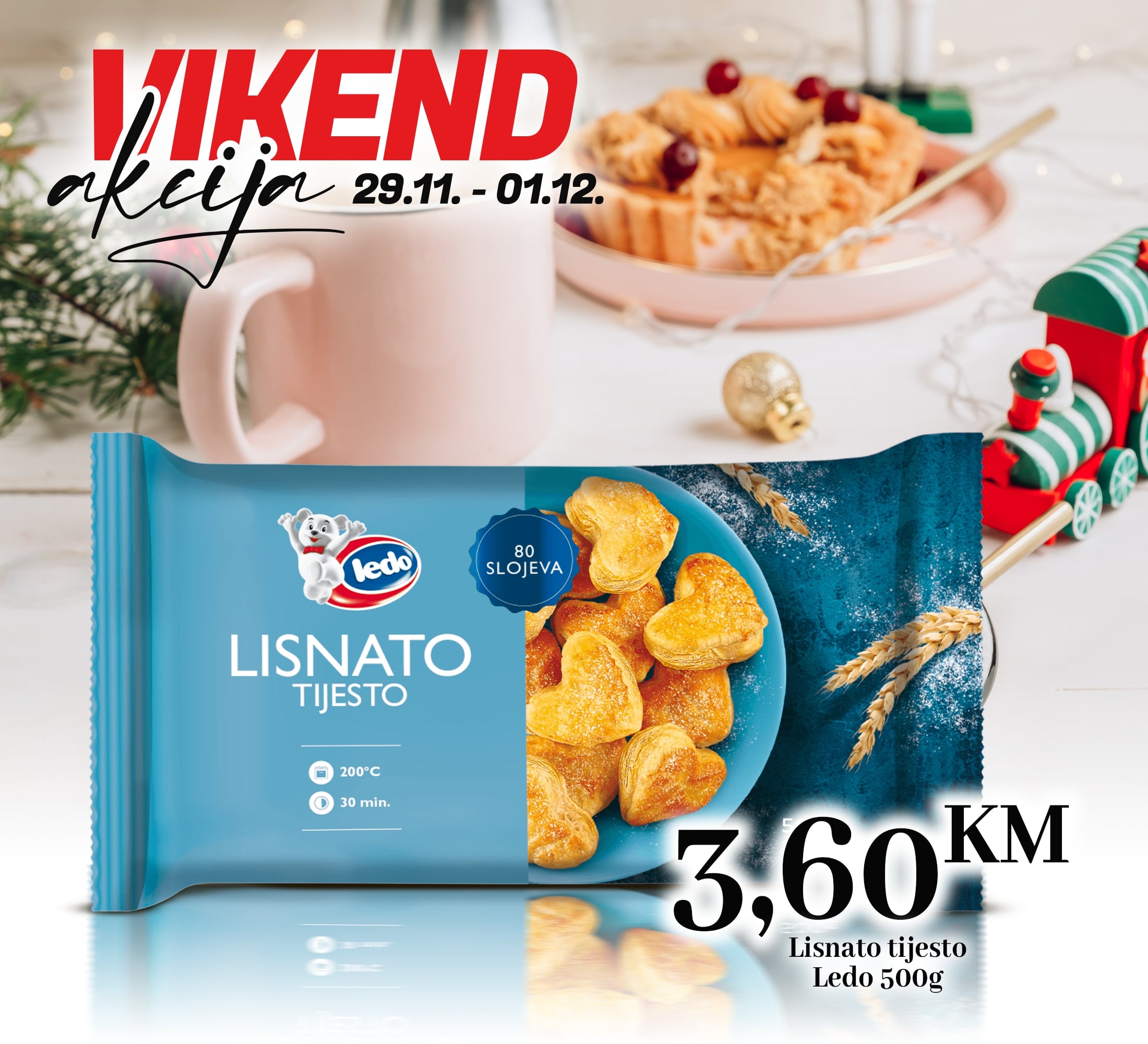 Kort vikend akcija 29.11-1.12.2024.