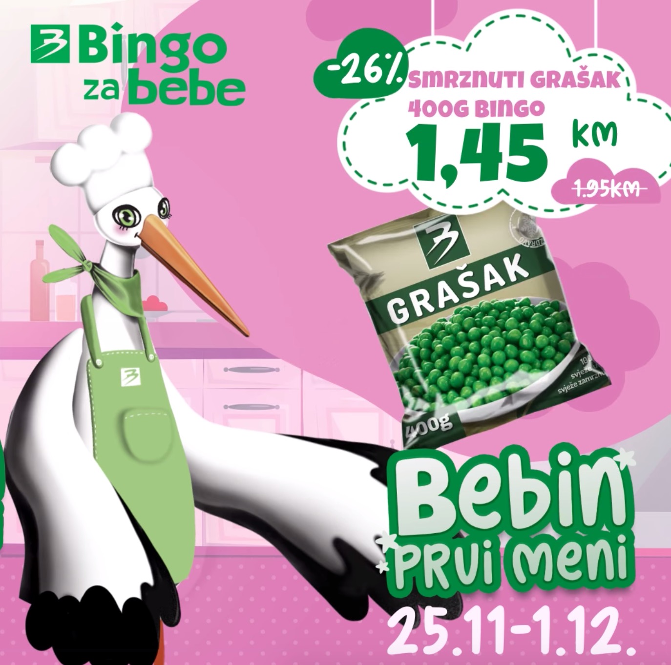 Bingo akcija RODIN MENI 25.11-1.12.2025.