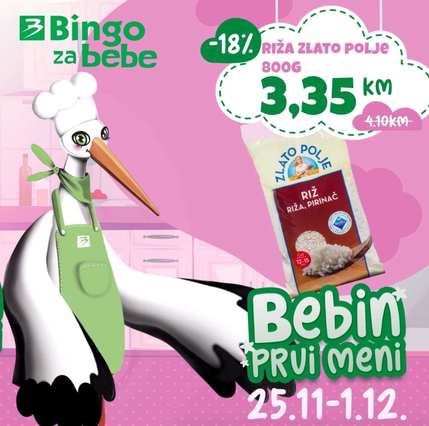 Bingo akcija RODIN MENI 25.11-1.12.2025.