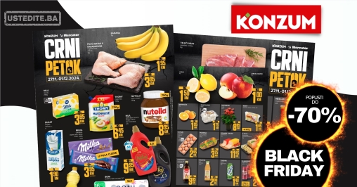 Konzum BLACK FRIDAY