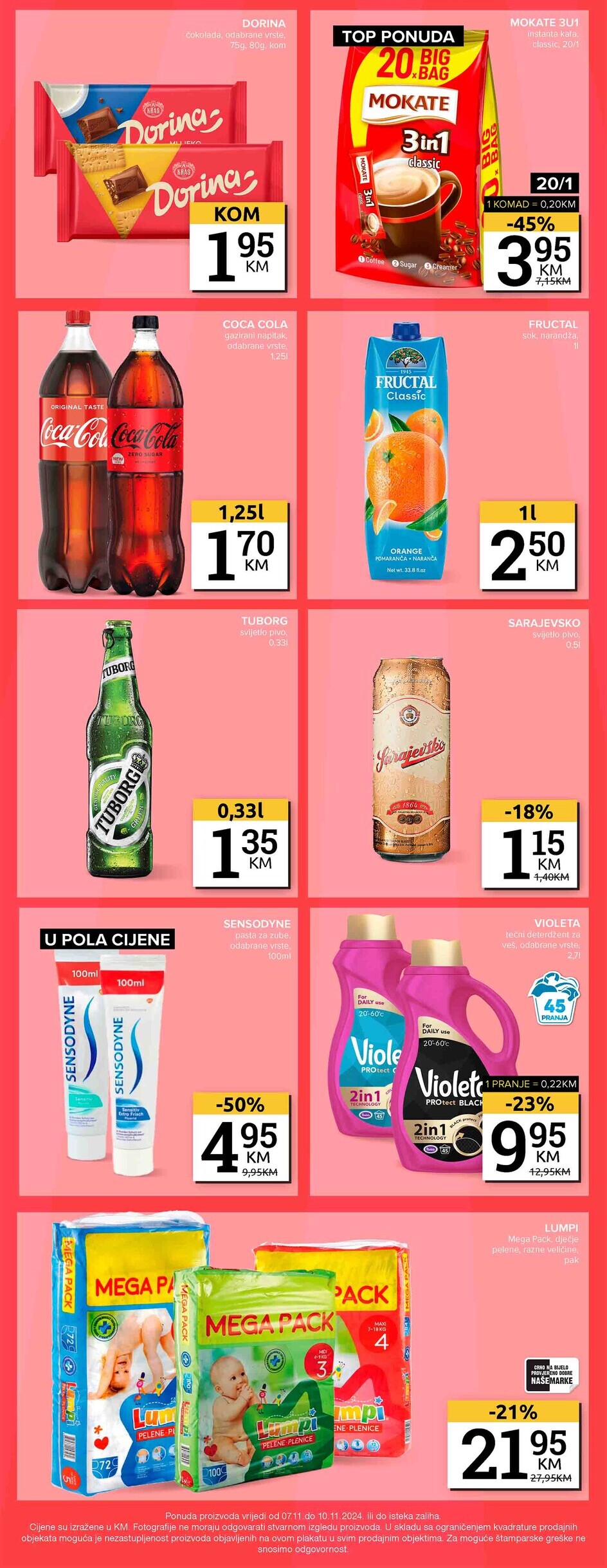 Konzum vikend akcija 7-10.11.2024.