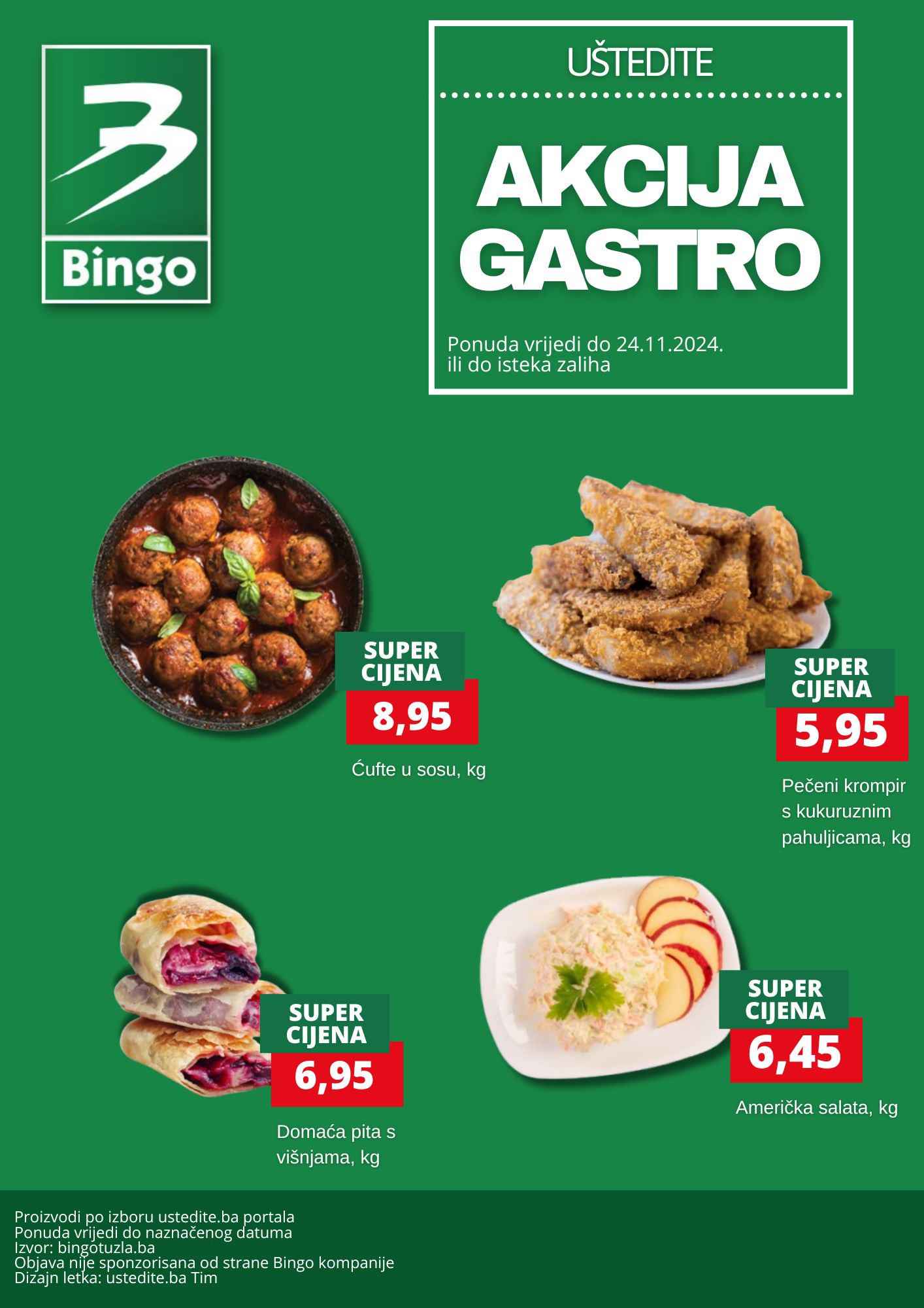 Bingo GASTRO AKCIJA 