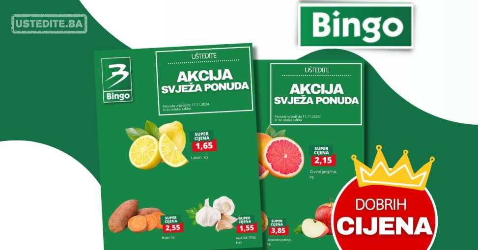 Bingo akcija SVJEŽA PONUDA