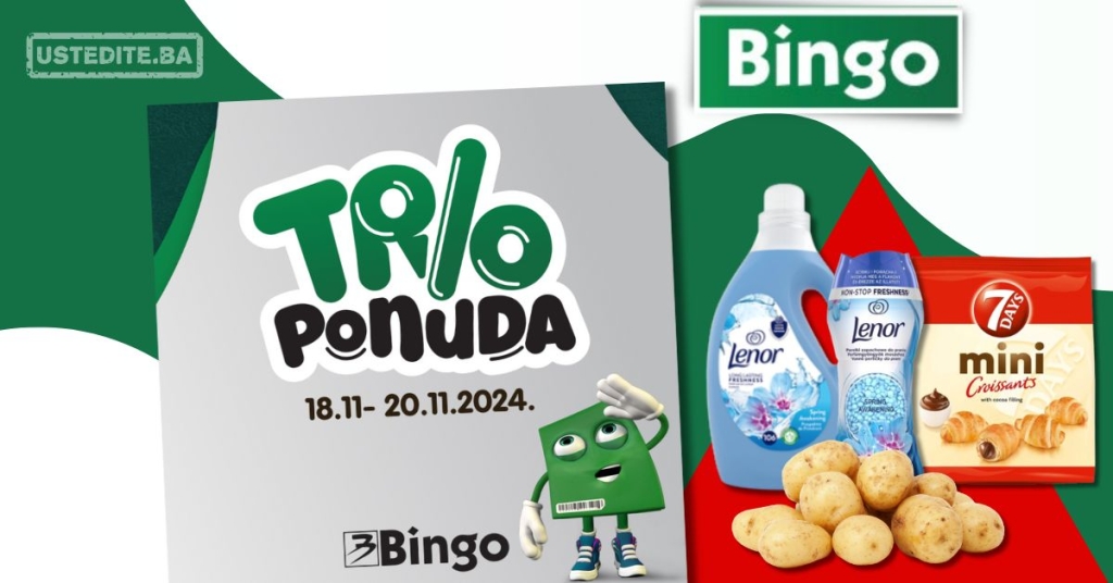 Bingo akcija TRIO PONUDA 18-20.11.2024.