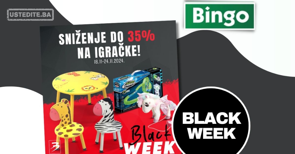 Bingo online shop BLACK WEEK 18-24.11.2024.