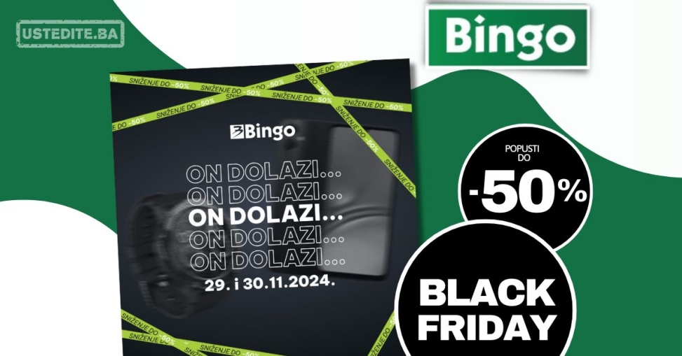 Bingo BLACK FRIDAY 29-30.11.2024.