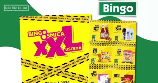 Bingo osmica - XXL ušteda 25.11-2.12.2024.