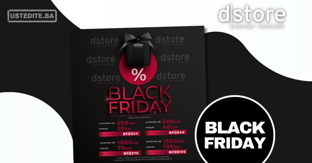 Dstore BLACK FRIDAY 29-30.11.2024.