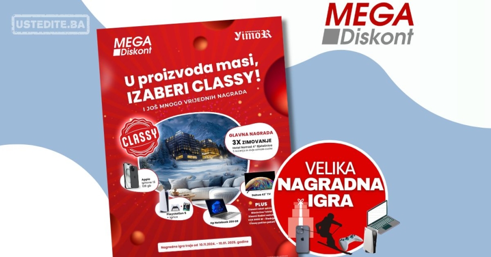 Mega Diskont NAGRADNA IGRA - do 10.1.2025.