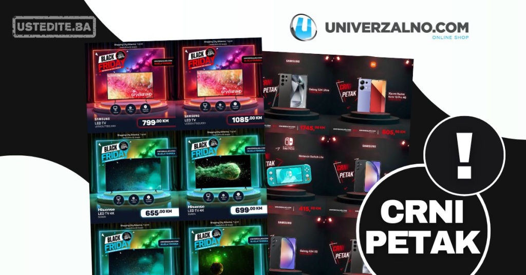 Univerzalno BLACK FRIDAY/Univerzalno CRNI PETAK