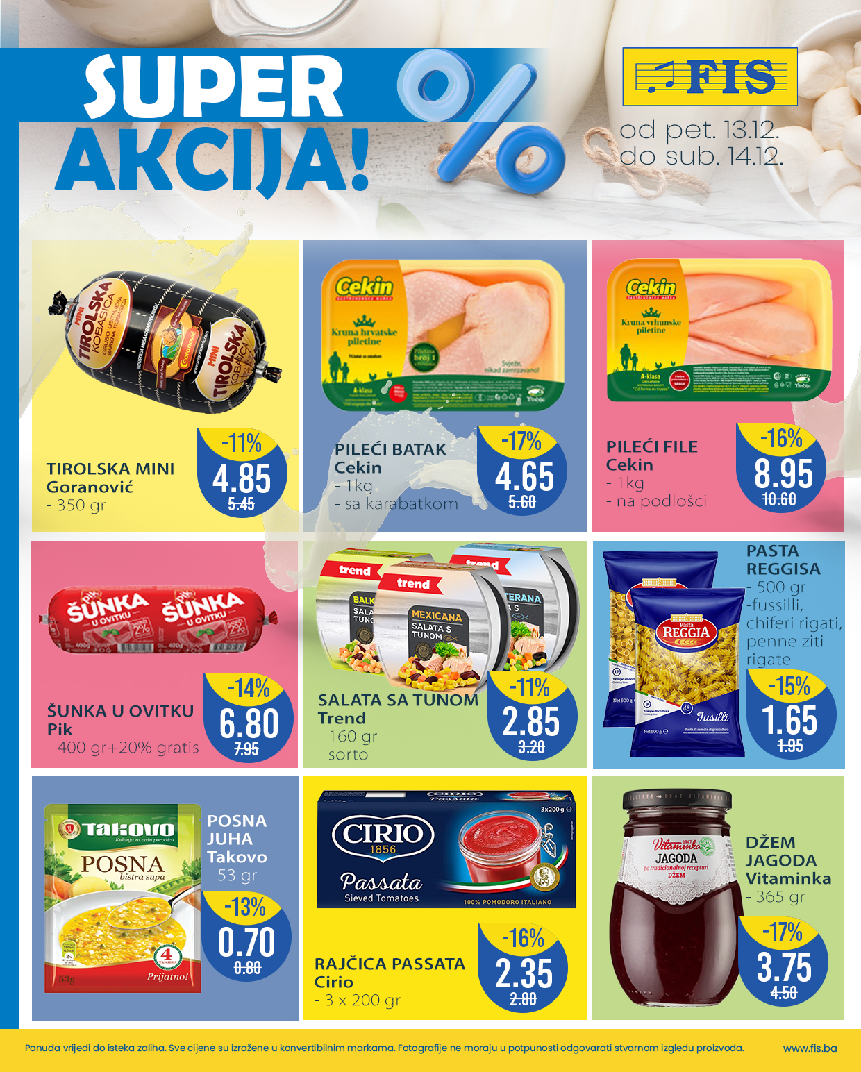 Fis vikend akcija 13-14.12.2024.