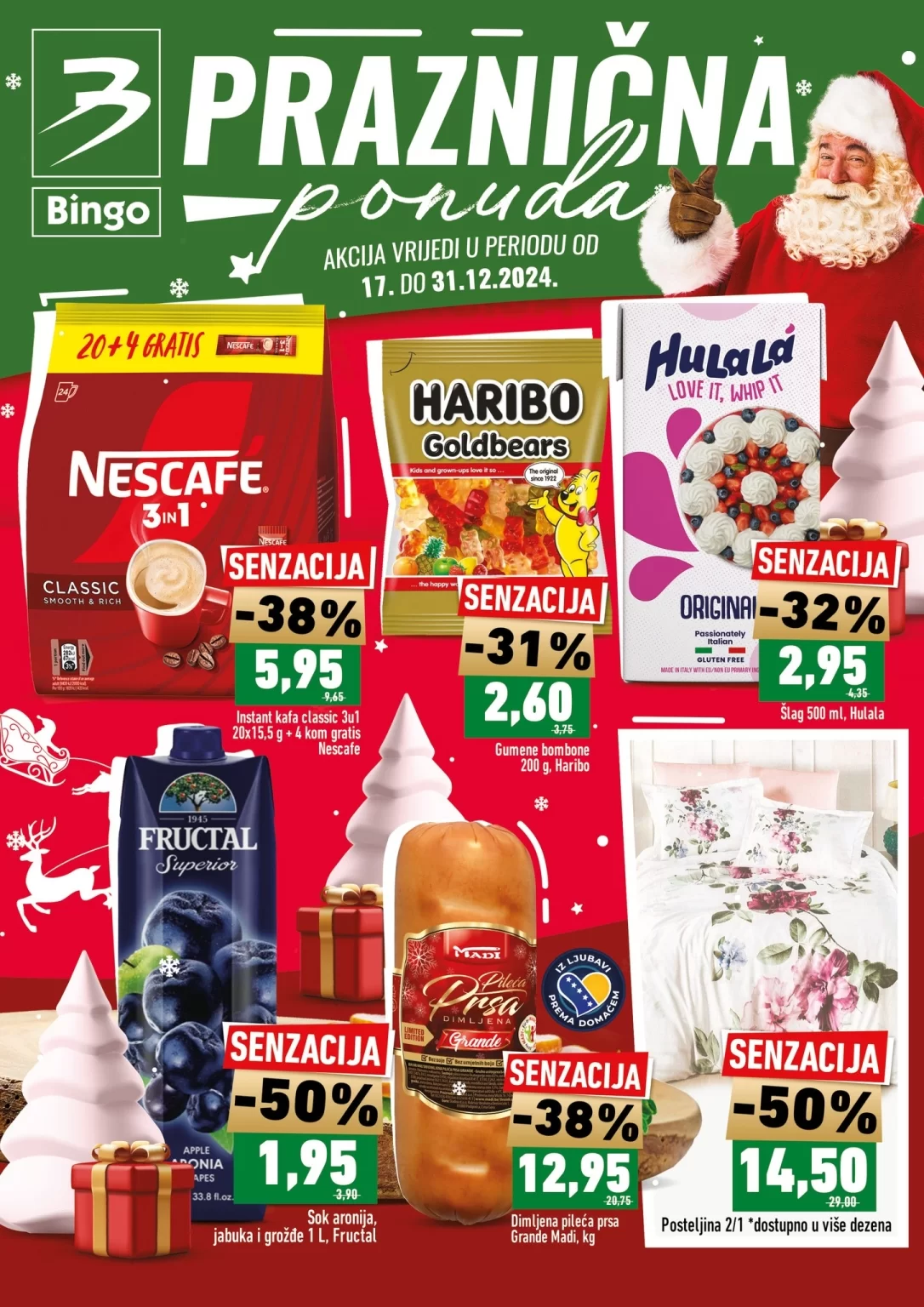 Bingo katalog PRAZNIČNA PONUDA 1731.12.2024. ustedite.ba