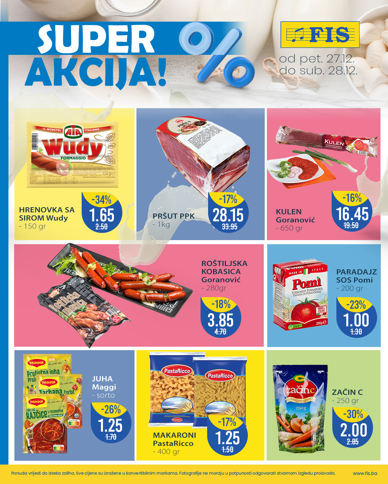 Fis vikend akcija 27-28.12.2024.