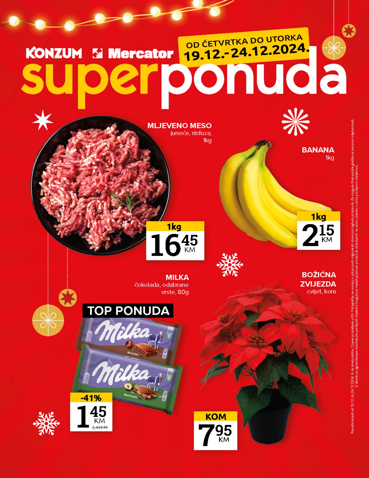 Konzum vikend akcija 19-24.12.2024.