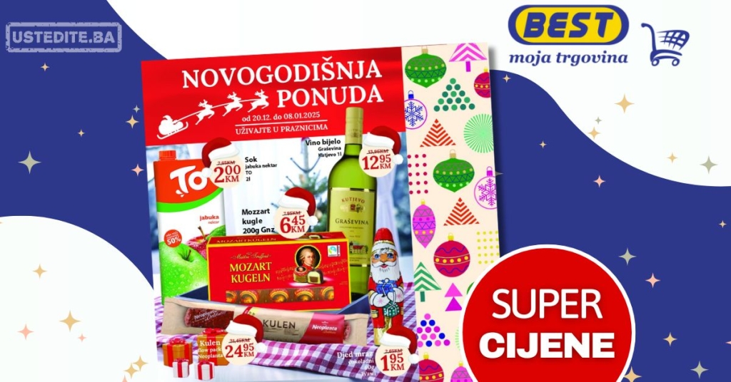 Best katalog NOVOGODIŠNJA PONUDA 20.12.2024-8.1.2025.