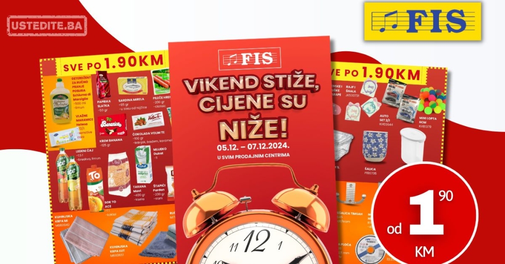 Fis vikend akcijaa 5-7.12.2024.