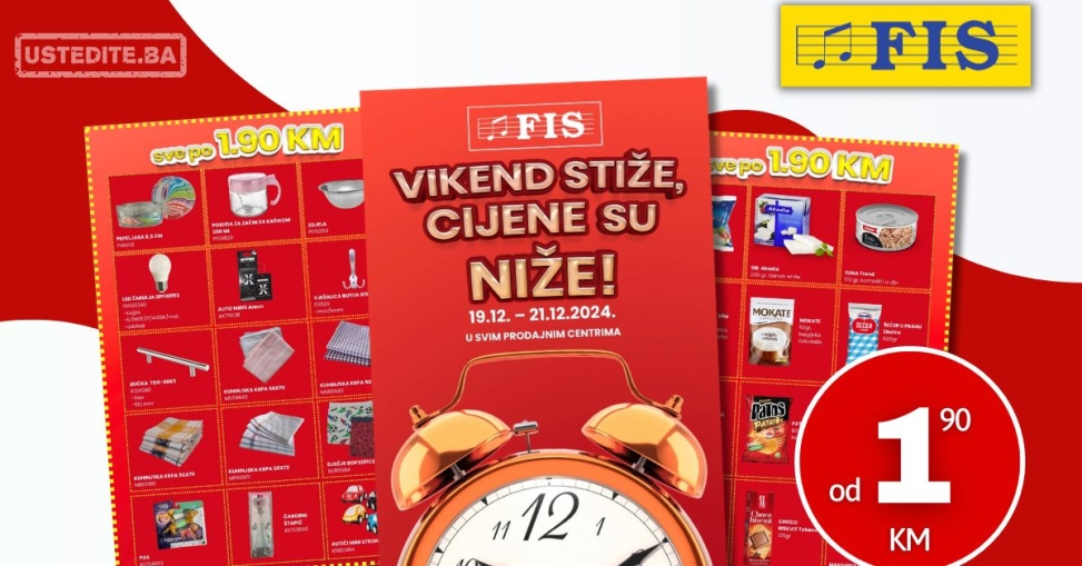 Fis vikend akcija 19-21.11.2024.