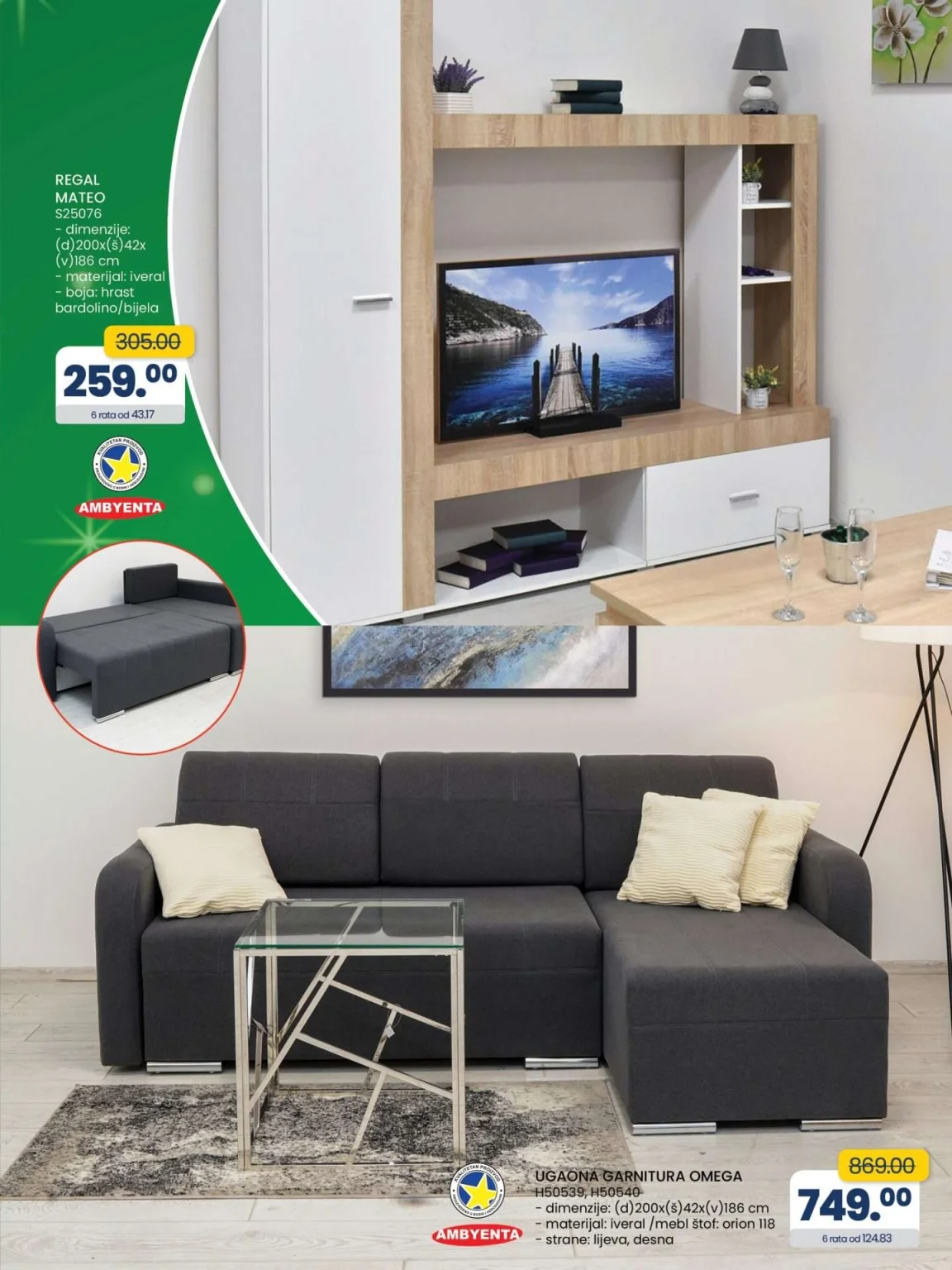 Fis katalog NAMJEŠTAJ akcija do 9.1.2025. ustedite.ba