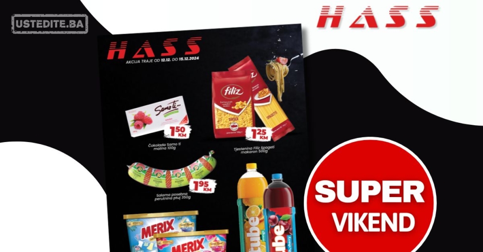 Hass komerc vikend akcija 12-16.12.2024.