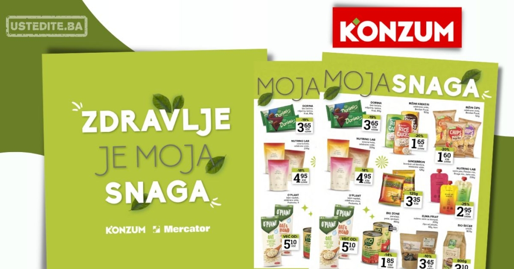 Konzum katalog ZDRAVE NAMIRNICE 2-15.12.2024.