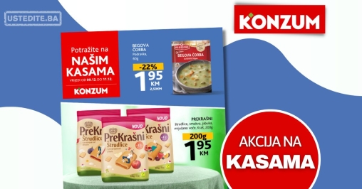 Konzum AKCIJA NA KASAMA