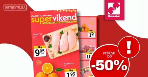 Mercator vikend akcija 5-8.12.2024.