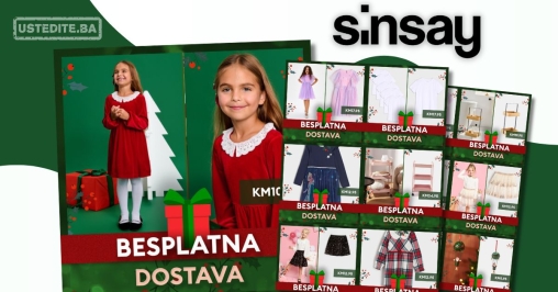 Sinsay BiH BESPLATNA DOSTAVA