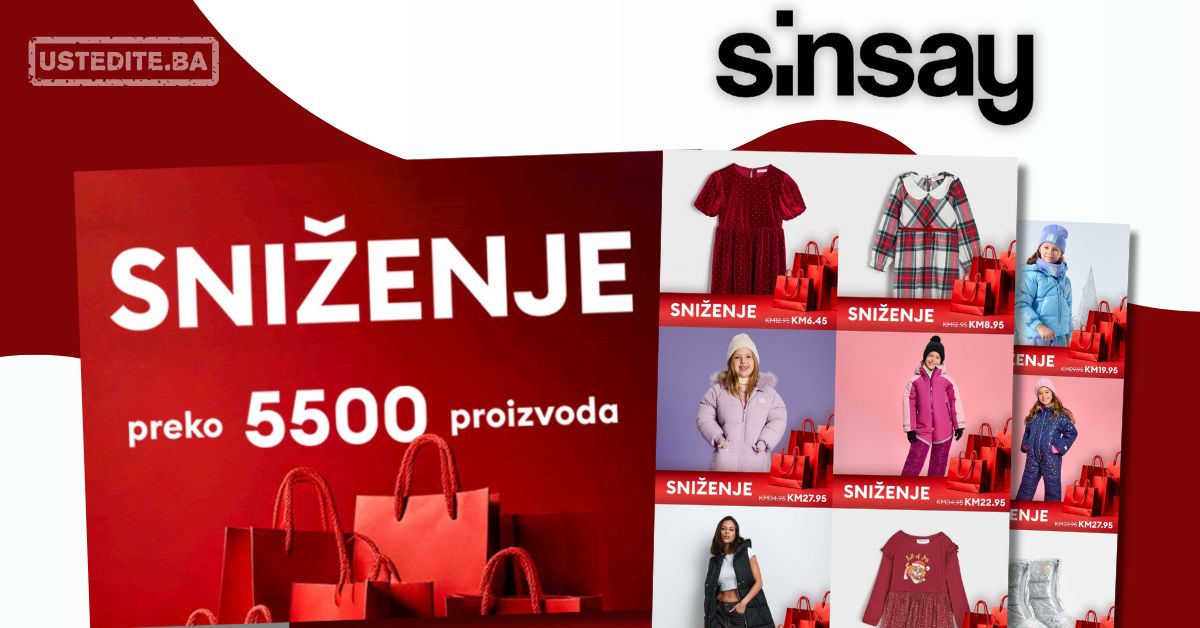 Sinsay SNIŽENJE