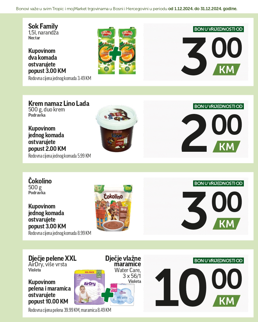 Tropic katalog Super Bonbonjera 1-31.12.2024.