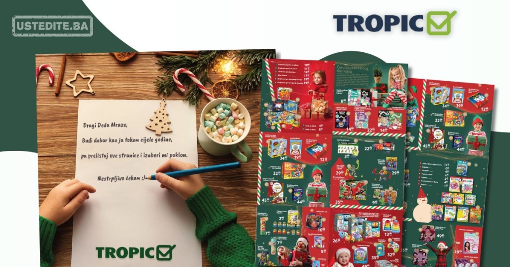 Tropic katalog IGRAČKE - akcija do 15.1.2025.