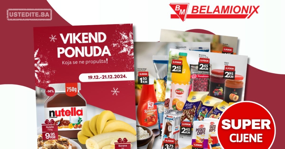 Belamionix vikend akcija 19-21.11.2024.