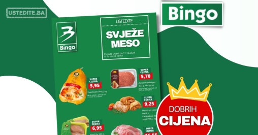 Bingo akcija SVJEŽE MESO