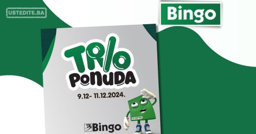 Bingo akcija TRIO PONUDA 9-11.12.2024.