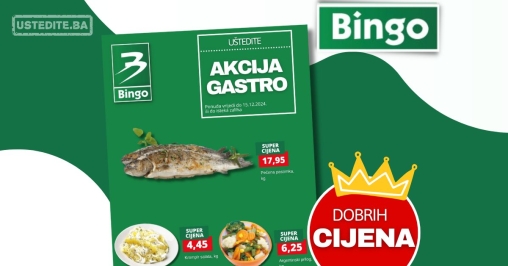 Bingo AKCIJA GASTRO