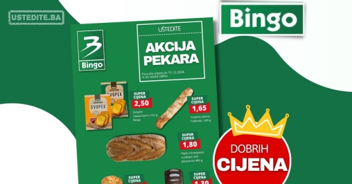 Bingo akcija PEKARA