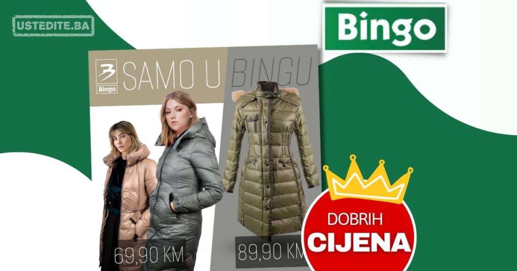 Bingo ŽENSKE JAKNE - decembar 2024.